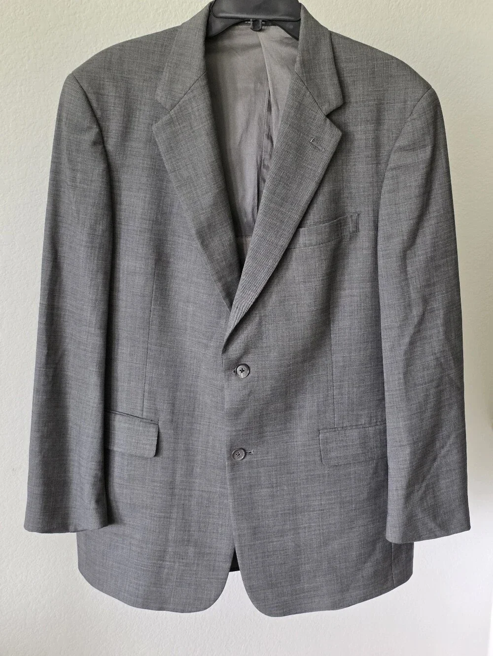 Austin Reed Dillard's Gray Wool Blazer Sport Coat 42R 2 Button England USA